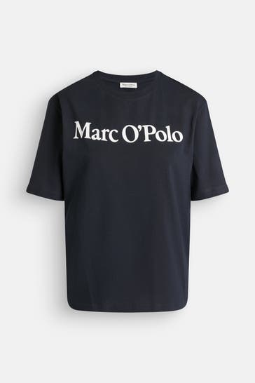 MARC O'POLO Black-and-blue T-Shirt