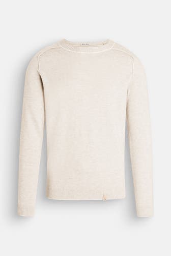 COLOURS & SONS Wollmix-Pullover creme