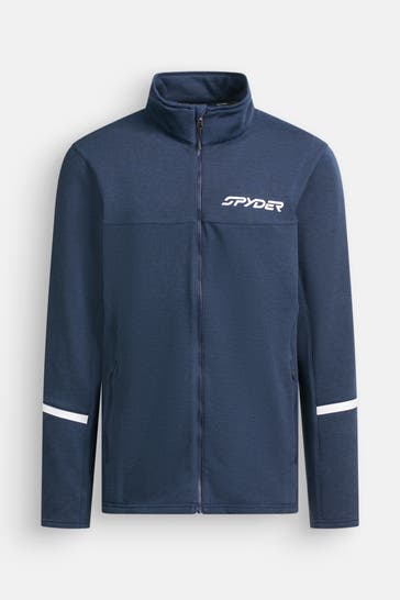 SPYDER Fleecejacke 'Speed' dunkelgrau