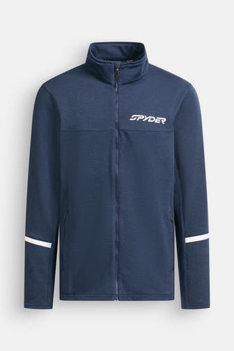 SPYDER Fleecejacke 'Speed' dunkelgrau