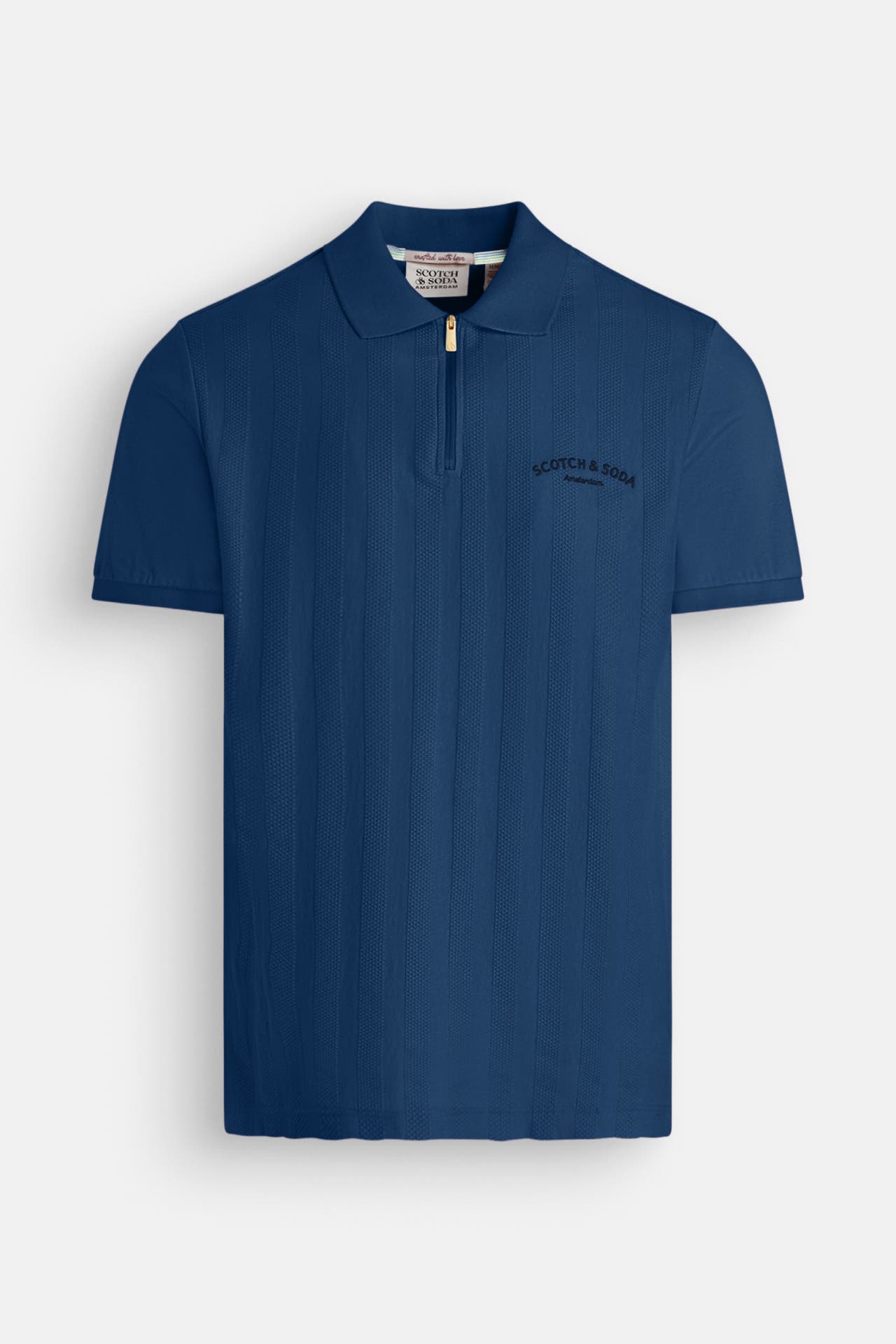 SCOTCH & SODA Polo-Shirt azurblau, Bild 1