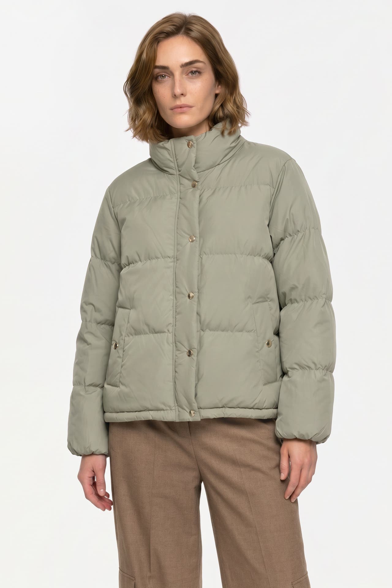 GANT Steppjacke 'Cloud' graugrün, Bild 1