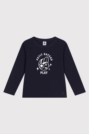 PETIT BATEAU Longsleeve navy