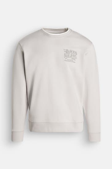 REPLAY Sweatshirt hellgrau