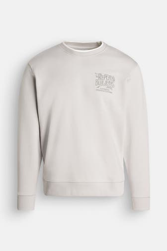 REPLAY Sweatshirt hellgrau