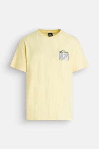 QUIKSILVER T-Shirt 'World Force' gelb