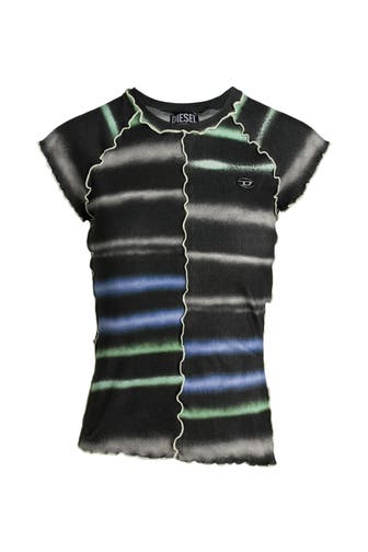 DIESEL T-Shirt gemustert