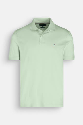 TOMMY HILFIGER Polo-Shirt pastellgrün