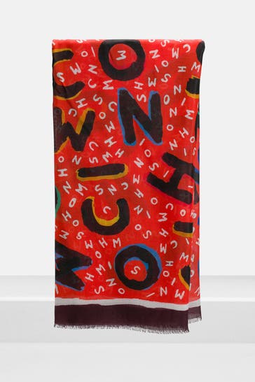 MOSCHINO Tuch mehrfarbig