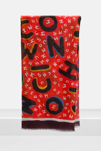MOSCHINO Tuch mehrfarbig