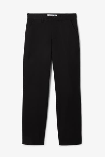 LACOSTE Chino schwarz