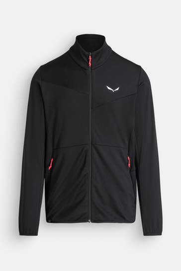 SALEWA Fleecejacke 'Puez Cammino' schwarz