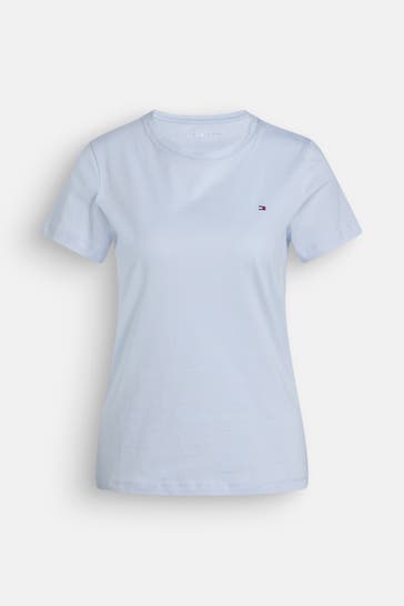 TOMMY HILFIGER T-Shirt hellblau