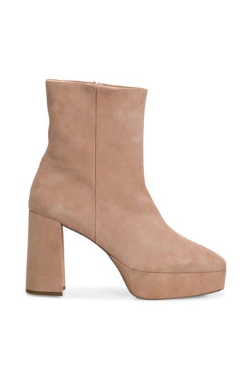 HÖGL Lederstiefeletten 'Nora' beige