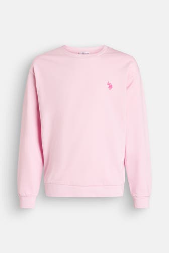 U.S. POLO ASSN. Sweatshirt 'Free' rosa