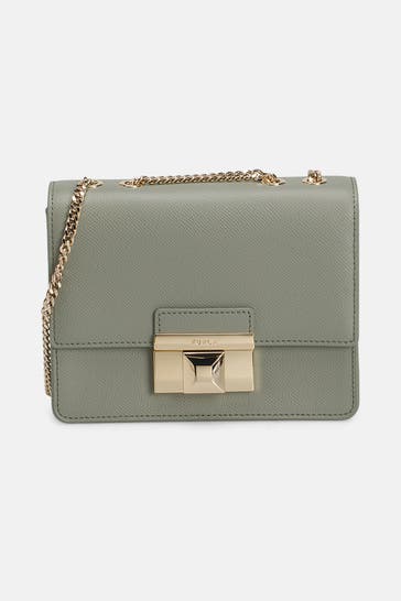 FURLA Handtasche 'Venere' graugrün