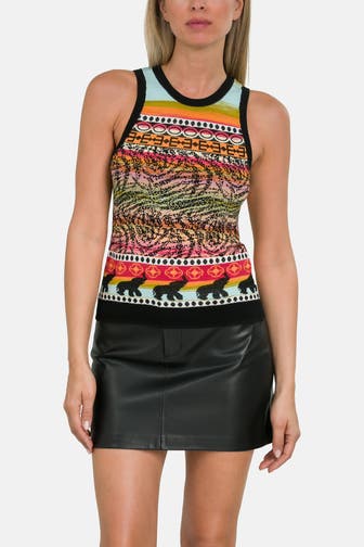 DESIGUAL Top 'Xenia' gemustert
