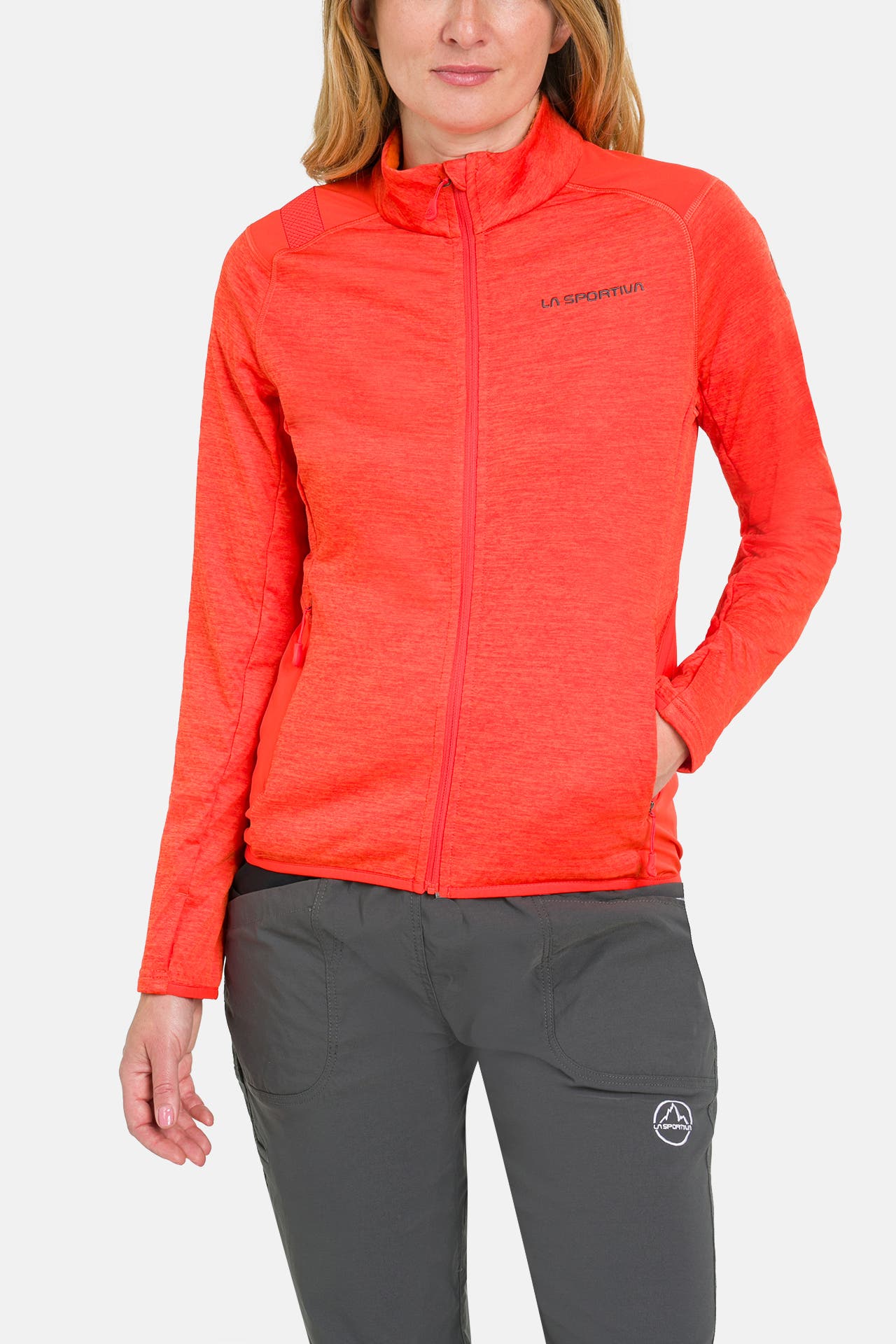 LA SPORTIVA Fleecejacke 'True North' orange, Bild 1