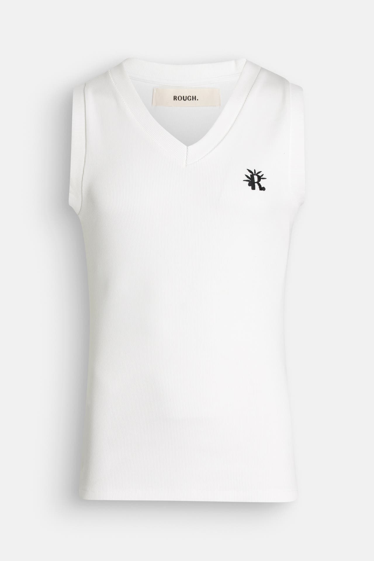 ROUGH. Tank Top weiß, Bild 1