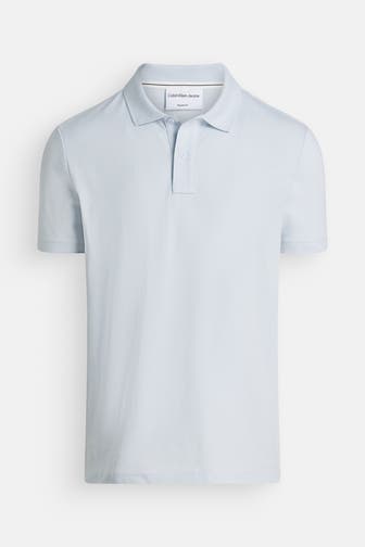 CALVIN KLEIN Polo-Shirt hellblau