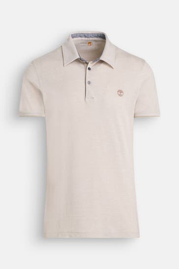 TIMBERLAND Polo-Shirt 'Baboosic Brook' sand