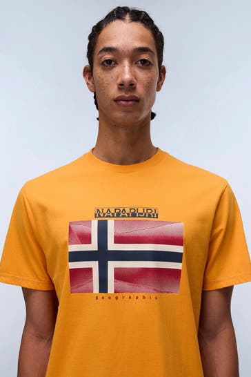 NAPAPIJRI Sun-yellow T-Shirt