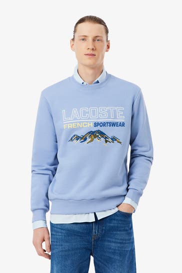 LACOSTE Sweatshirt hellblau