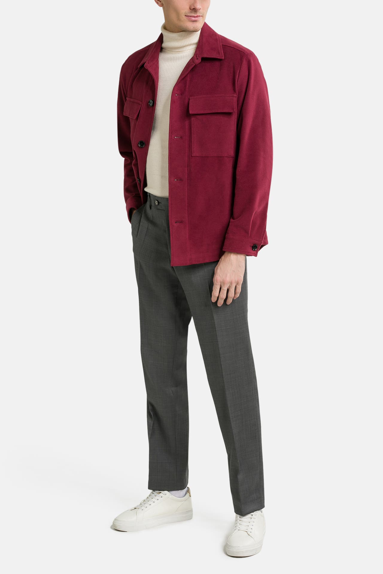 BOSS Overshirt 'Carper' beere, Bild 1