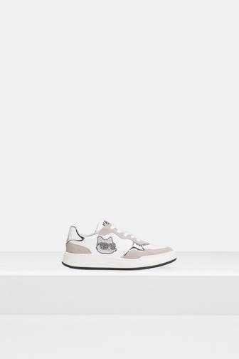 KARL LAGERFELD Leder-Sneaker mehrfarbig