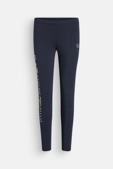 EA7 Tights dunkelblau