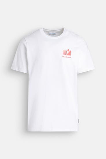 COLUMBIA - T-Shirt 'Explorers Canyon' weiß