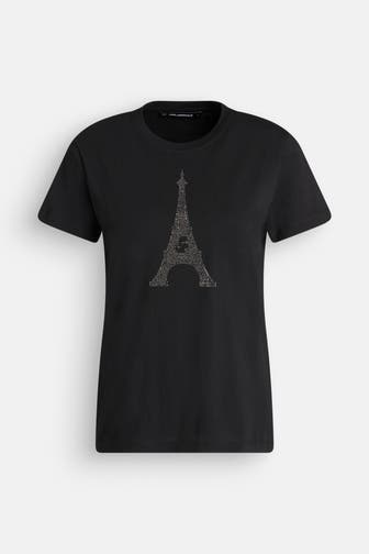 KARL LAGERFELD T-Shirt schwarz