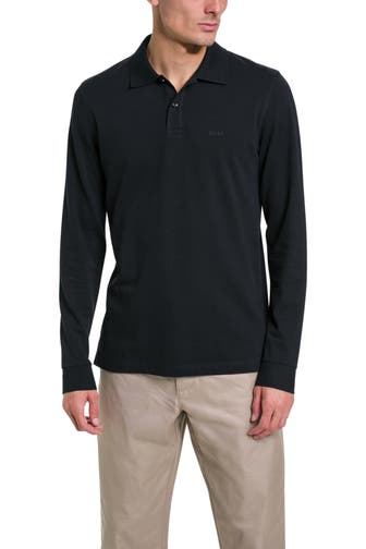 BOSS Polo-Shirt 'Paderna' schwarzblau