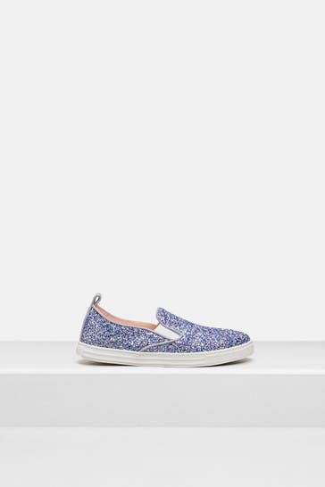 AGL Slip On Sneaker blau metallic
