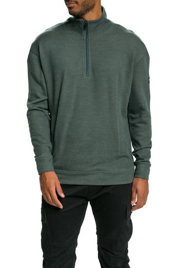 SUPER.NATURAL Pullover smaragdgrün