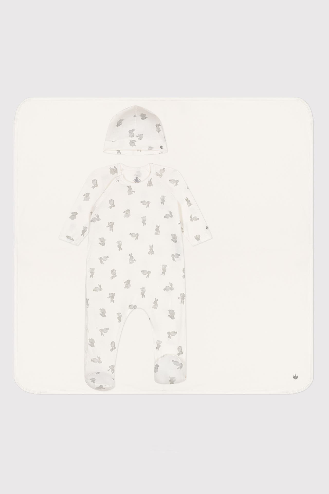 PETIT BATEAU Strampler gemustert, Bild 1