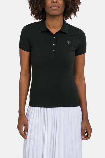 LACOSTE - Polo-Shirt schwarz