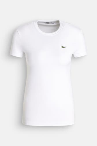 LACOSTE T-Shirt weiß