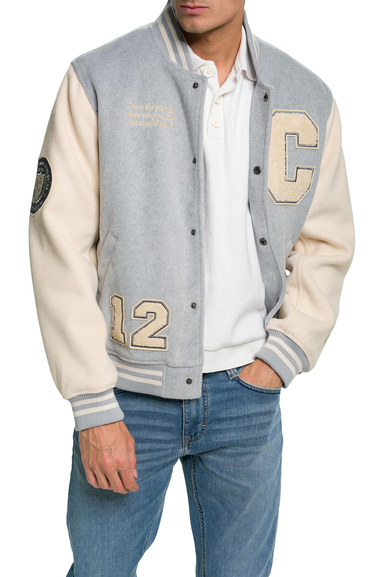 COLOURS & SONS College-Jacke 'Varsity' zweifarbig, Bild 1