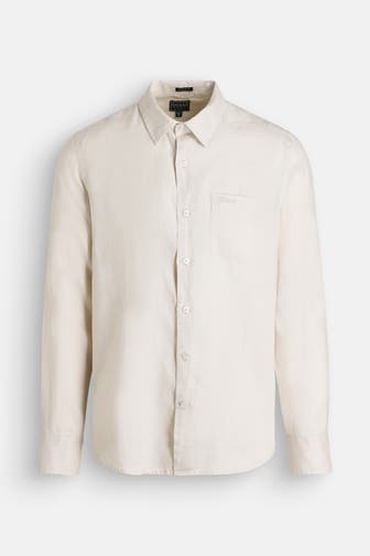 GUESS Leinenhemd beige