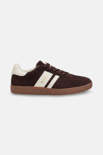 PANTOFOLA D'ORO Sneaker 'Bomber' dunkelbraub