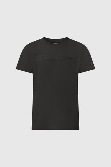CHAMPION T-Shirt schwarz