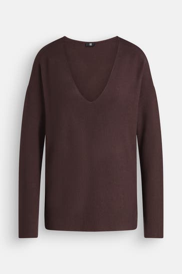 RIANI Strickpullover braun