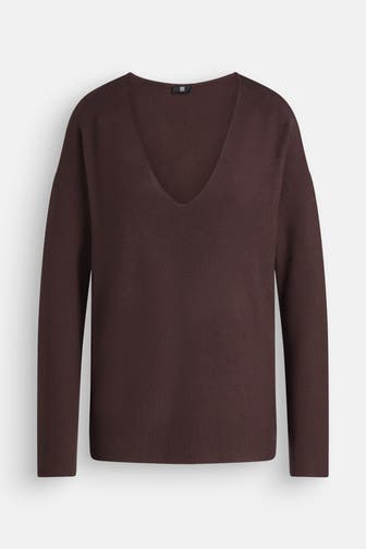 RIANI Strickpullover braun