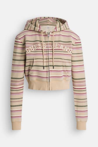 GUESS Sweatjacke gestreift