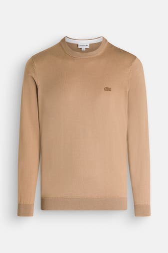 LACOSTE Strickpullover camel