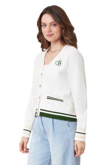 SCOTCH & SODA Strickjacke weiß