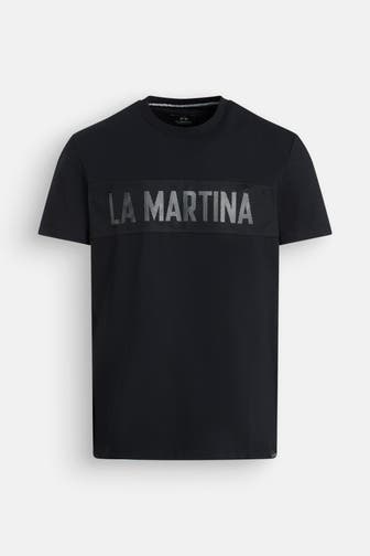 LA MARTINA T-Shirt schwarz
