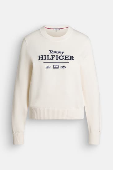 TOMMY HILFIGER Longsleeve ecru