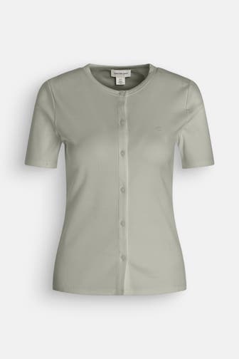 CALVIN KLEIN T-Shirt graugrün